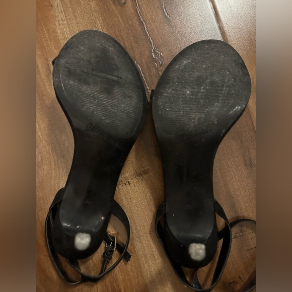 Black heels sandals eu 38 - Picture 4 of 5